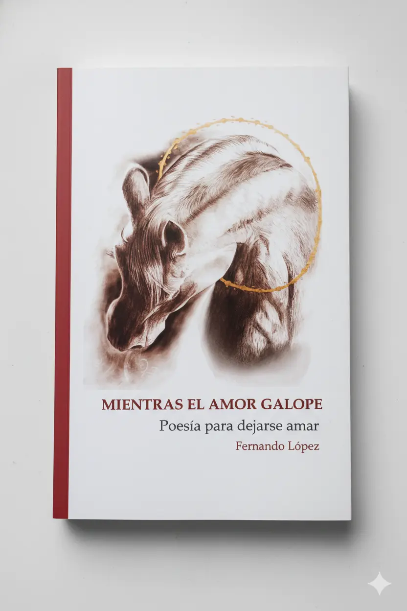 Portada de Mientras el amor galope